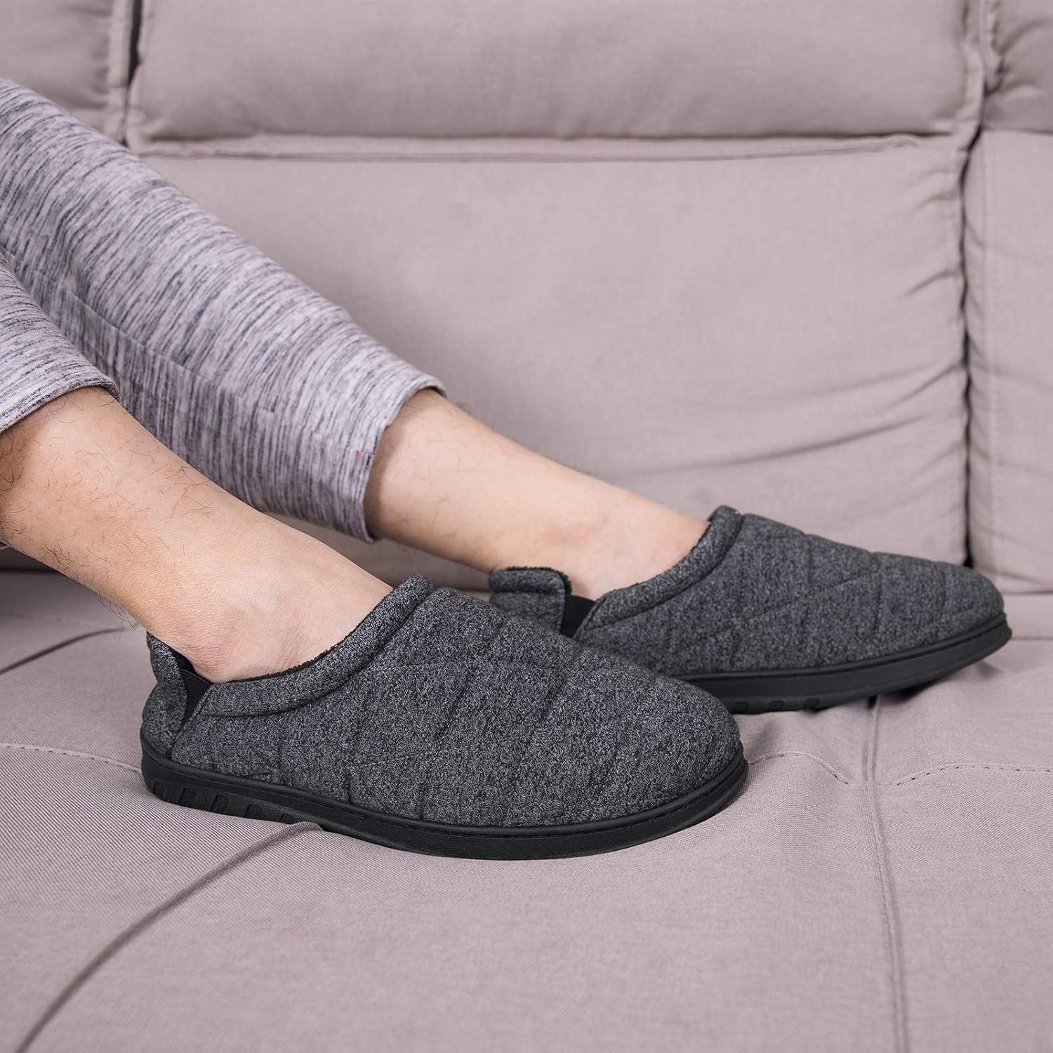 Snug Leaves Men's Slippers Flash Sales 