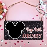 Pixie's Gifts Days Until Disney Chalkboard, Family Vacation Countdown view 4