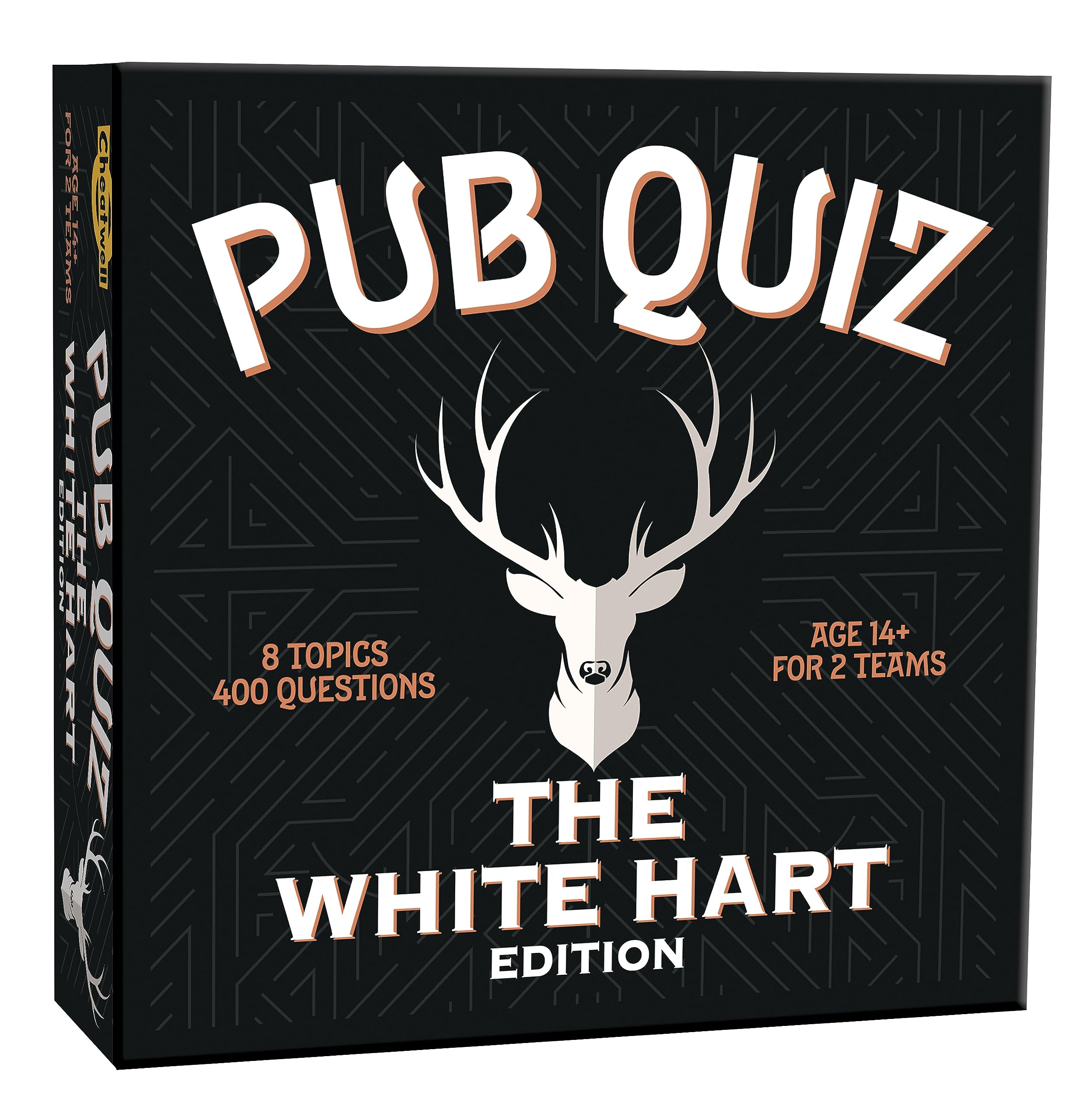 CHEATWELL GAMES The White Hart Pub Quiz - 400 Questions Across Every Category Imaginable - Comes With Answer Pad & Pencils - Ages 14+ — image 1