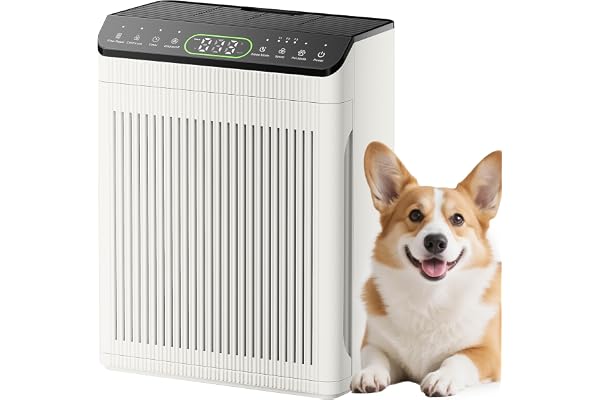 Air Purifiers for Home Large Room up to 2200sq.ft with Washable Filters, EVALIT Air Purifiers for Bedroom with Fragrance, PM