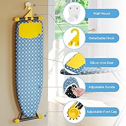 KINGBOARD Ironing Board, Compact Iron Board with
