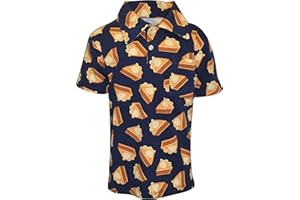 Unique Baby Short Sleeve Collared Boys Polo Shirt, Toddler Kids Polo Shirts