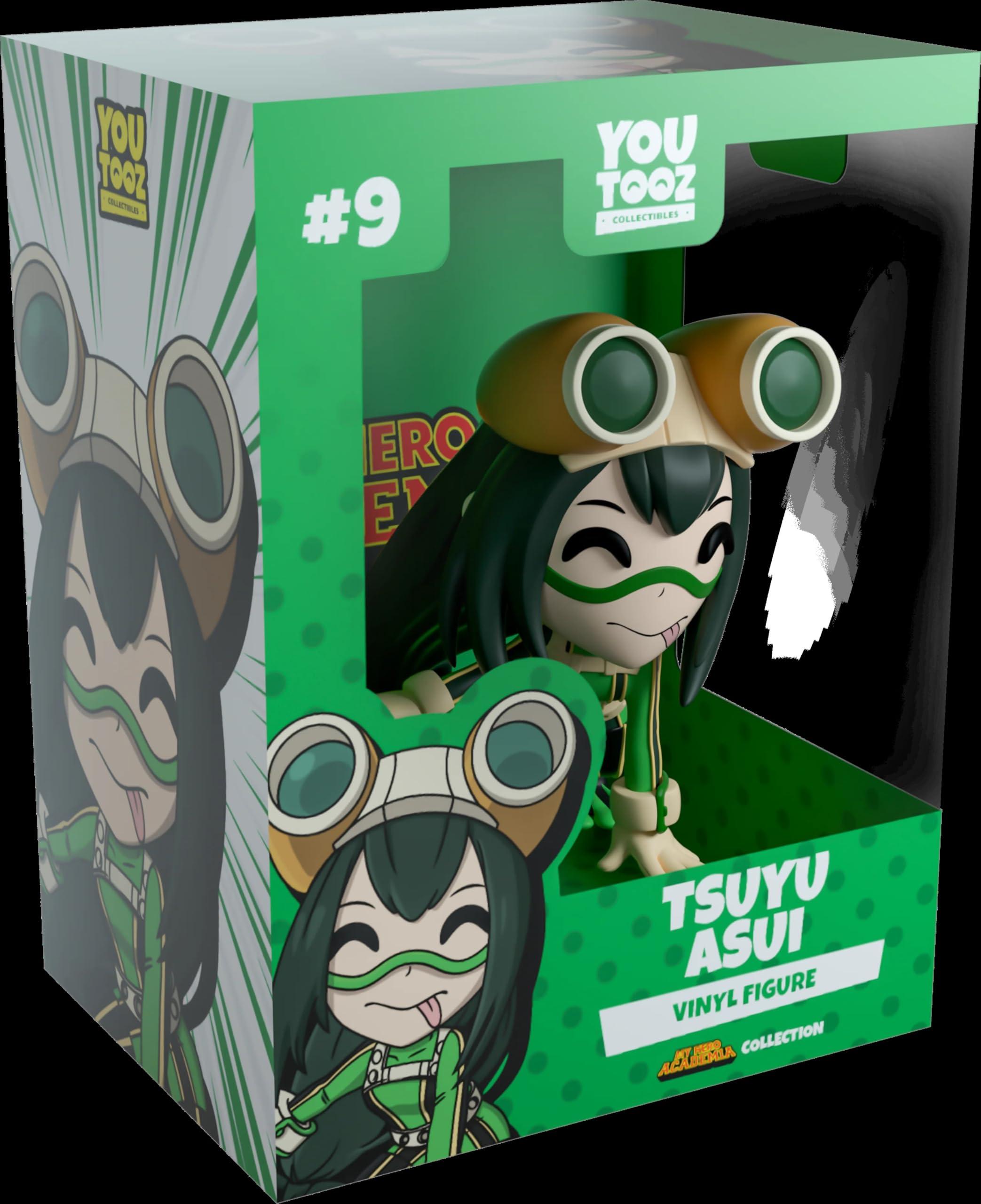 Youtooz My Hero Academia Tsuyu Asui 4" Vinyl Figure, Collectible Tsuyu Asui from My Hero Academia