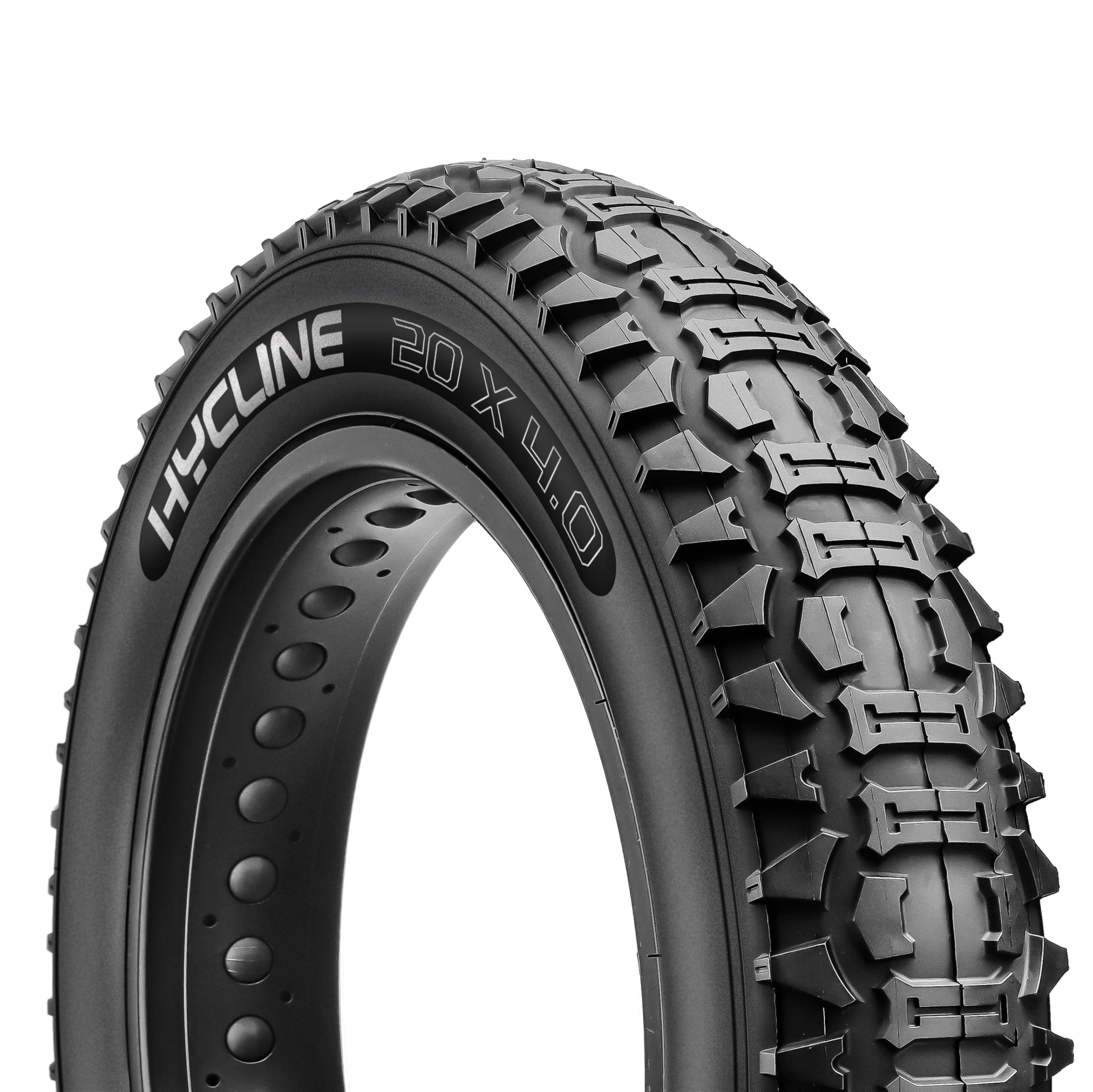 Photo 1 of Hycline Ebike Fat Tire: 20x4.0 Inch Heavy Duty Folding Electric Fat Tires Replacement, High-Performance Wear-Resistant Mountain Bicycle Tires, All-Terrain Bike Tires for Street or Trail Riding