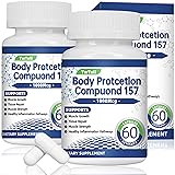 Twtell 2Pack 157 Collagen Peptide Capsules, Amino