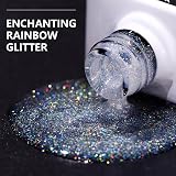 Makartt Glitter Top Coat Gel No Wipe High Gloss Long Lasting 60-90s Cure view 4