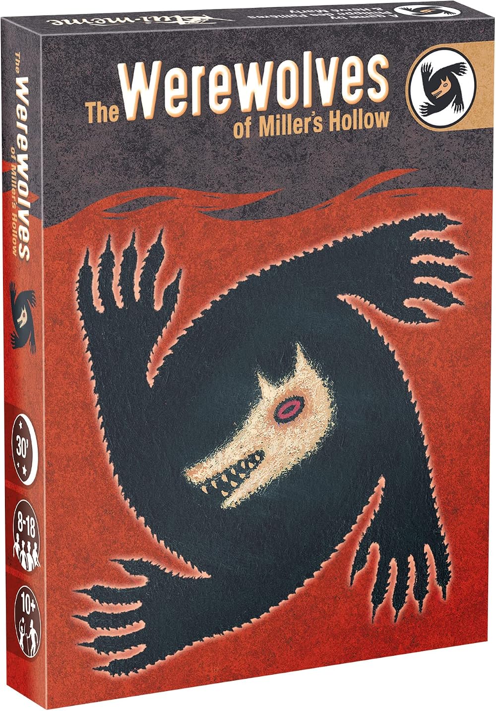 Asmodee Zygomatic Werewolves of Miller's Hollow Party Card Game 8-18 Players