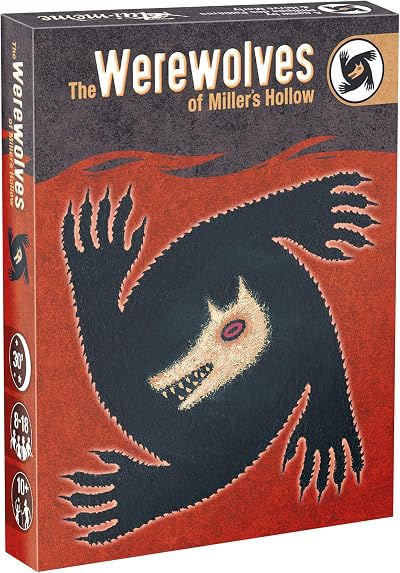 Asmodee Zygomatic Werewolves of Miller's Hollow Party Card Game 8-18 Players