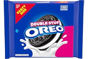 OREO Double Stuf Chocolate Sandwich Cookies, Party Size, 24.95 oz