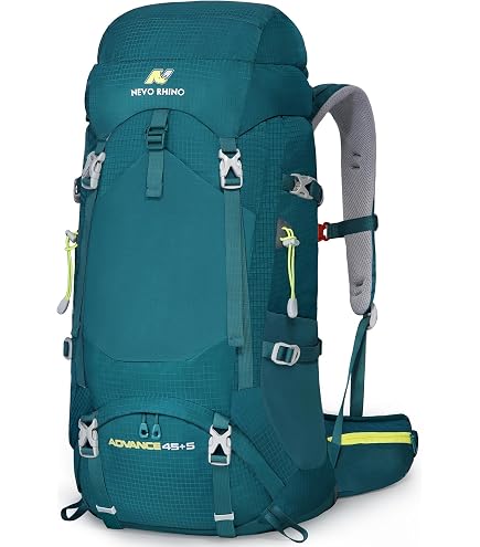 Amazon.com : Internal Frame Hiking Backpack 65L Backpacking Backpack with Rain Cover Waterproof Camping Rucksack for Men and Women (Tan) : Sports & Outdoors