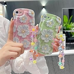 for iPhone SE Case 2022/2020 iPhone 8/7 Curly Wavy