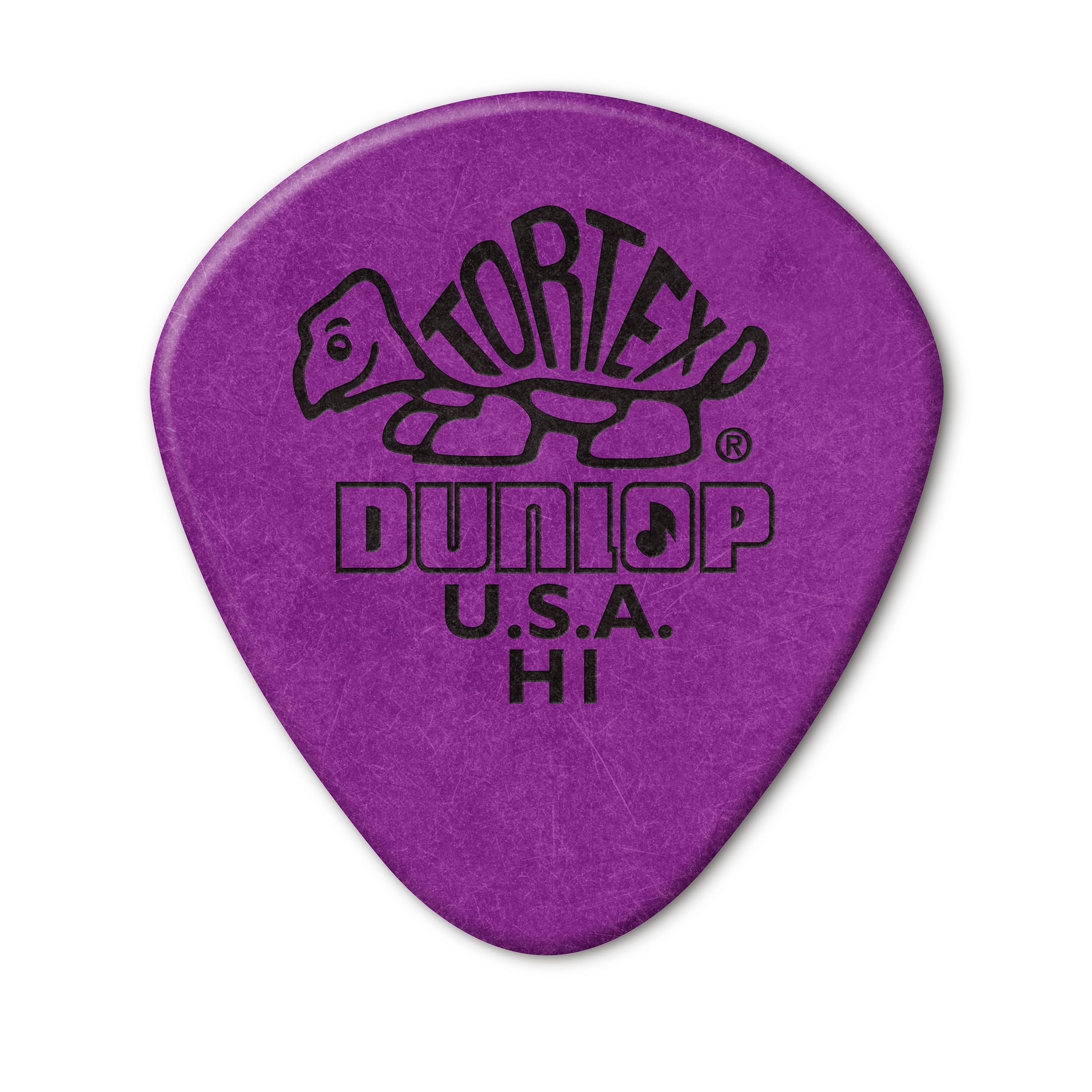 Jim Dunlop 472RH1 Guitar Picks, 1.14 mm, Purple