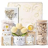 Birthday Gifts for Women Self Care Package Get Well Soon Gift Baskets, Thinking of You Inspirational Sympathy Spa Gift Basket for Women, Unique Valentines Day Gifts Set for Her Wife Friend Mom Sister