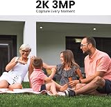 AOQEE 2K Solar Wireless Security Camera Outdoor Battery Powered PIR IP65 view 3