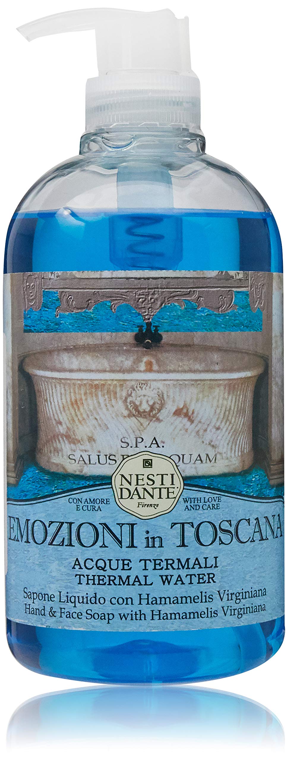 NESTI DANTE Thermal Water Liquid Soap 500 ml, White, (Pack of 1)