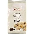 Litaly Bite Size Wafers with Cocoa, 14.1 Ounce