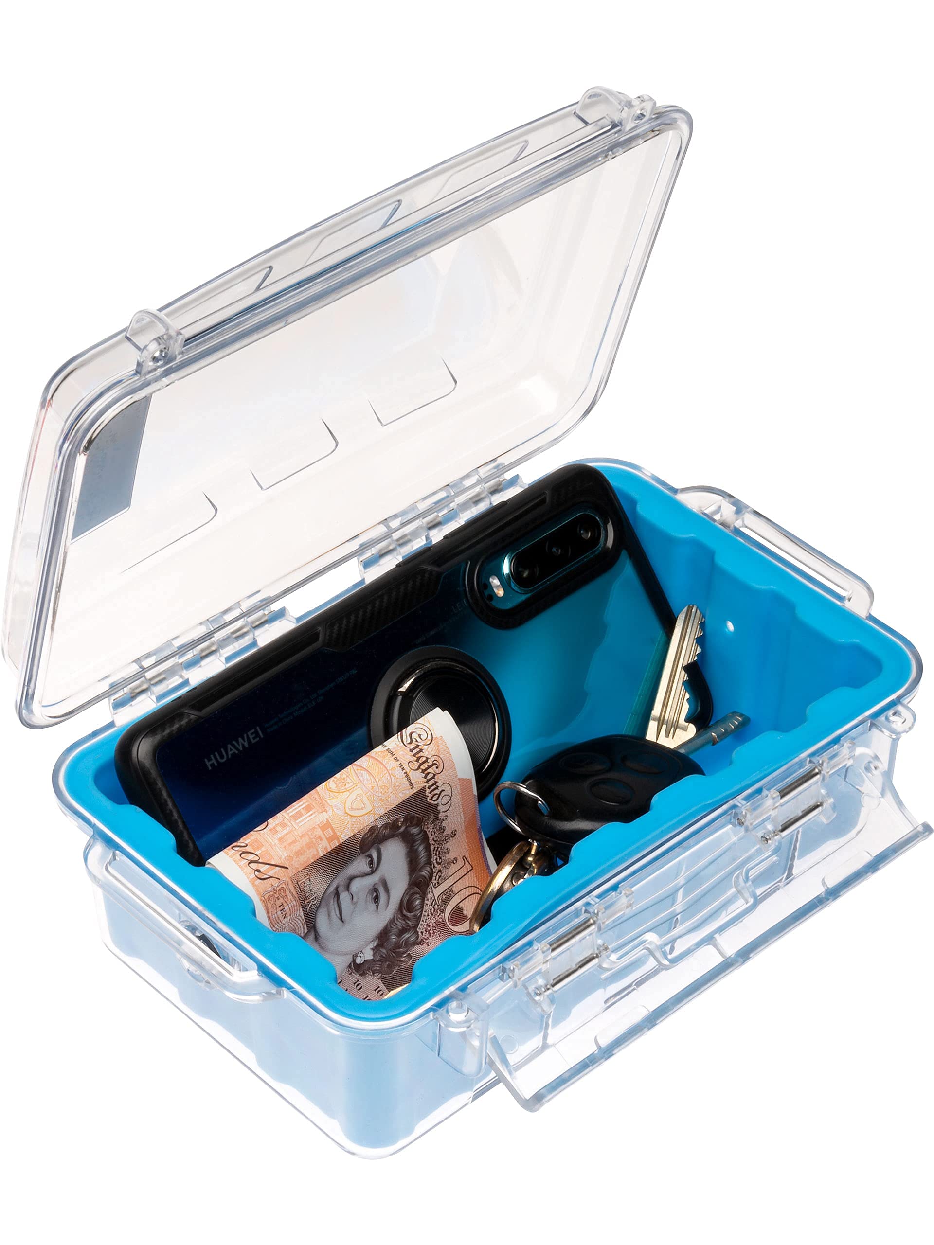 PARRA LITE - Survival Dry Box Watertight Storage Case for Travel Sports Hiking Marine Kayak Canoe Sailing Fishing Tackle - 1.12l - EXT 19.8 x 13.0 x 7.5 cm