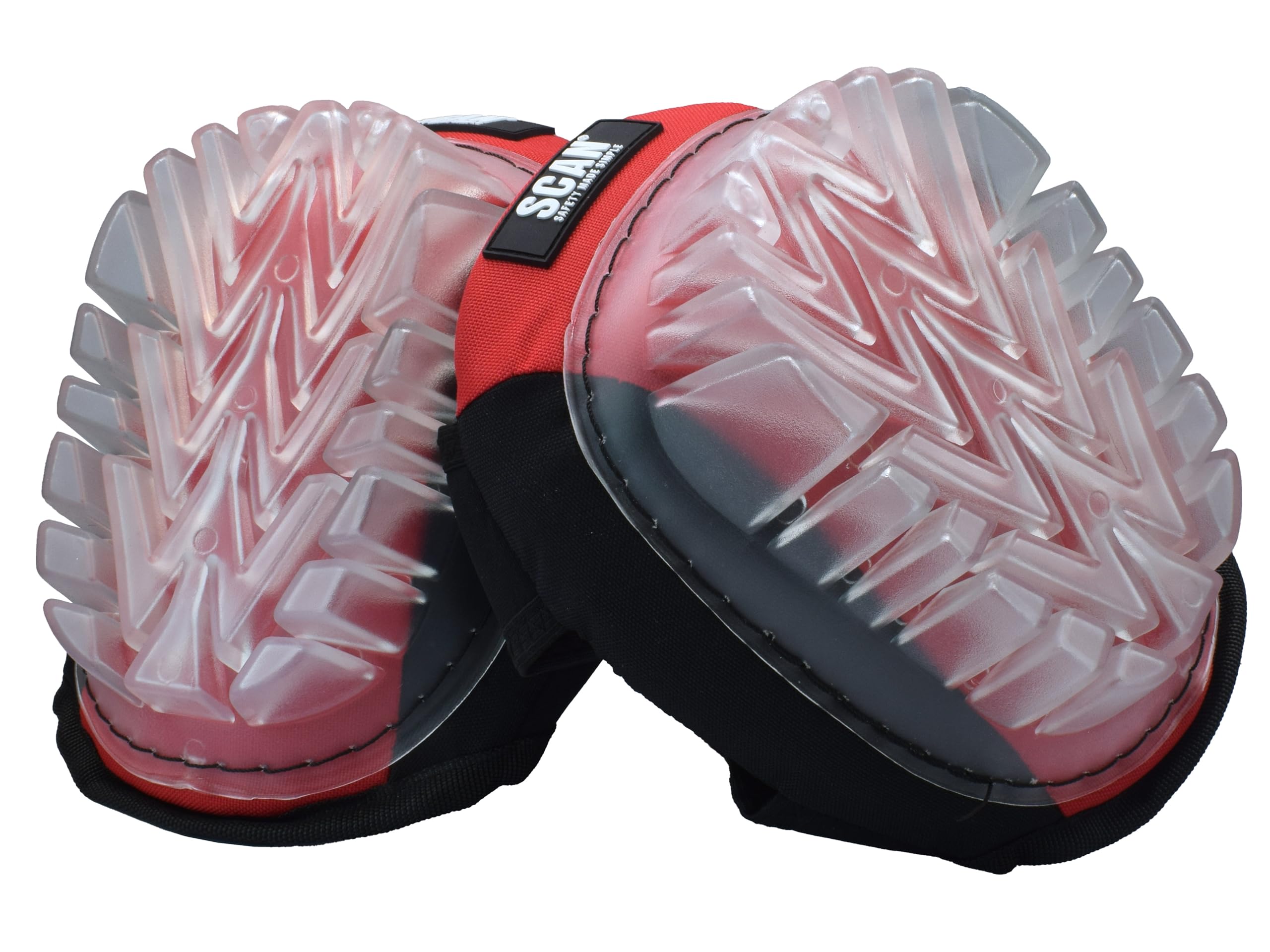 Scan SCAPPEKPCAP Gel Knee Pads - 3 Layer Heavy-Duty