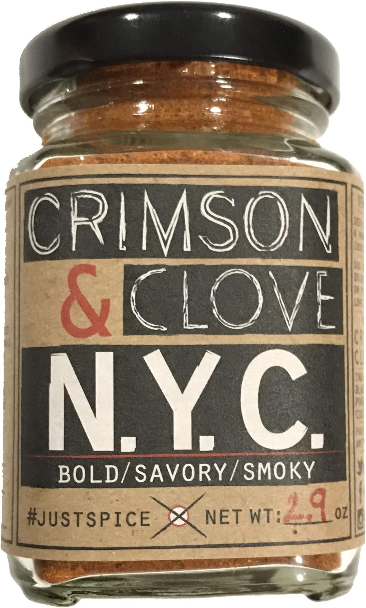 New York City NYC Deli Spice Blend by Crimson and Clove (2.9 oz.)