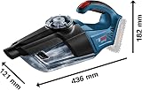 Bosch Professional 18V Cordless Handheld Vacuum GAS 18V-1 incl. attachments view 5