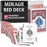 Ted's Sterling Magic Blue Bicycle Back Unspecified Force Card Mirage Deck | Includes instructions for 100+ tricks. Precision-cut Rider Back stock. 26 force cards. 26 indifferent cards. Video Learning.