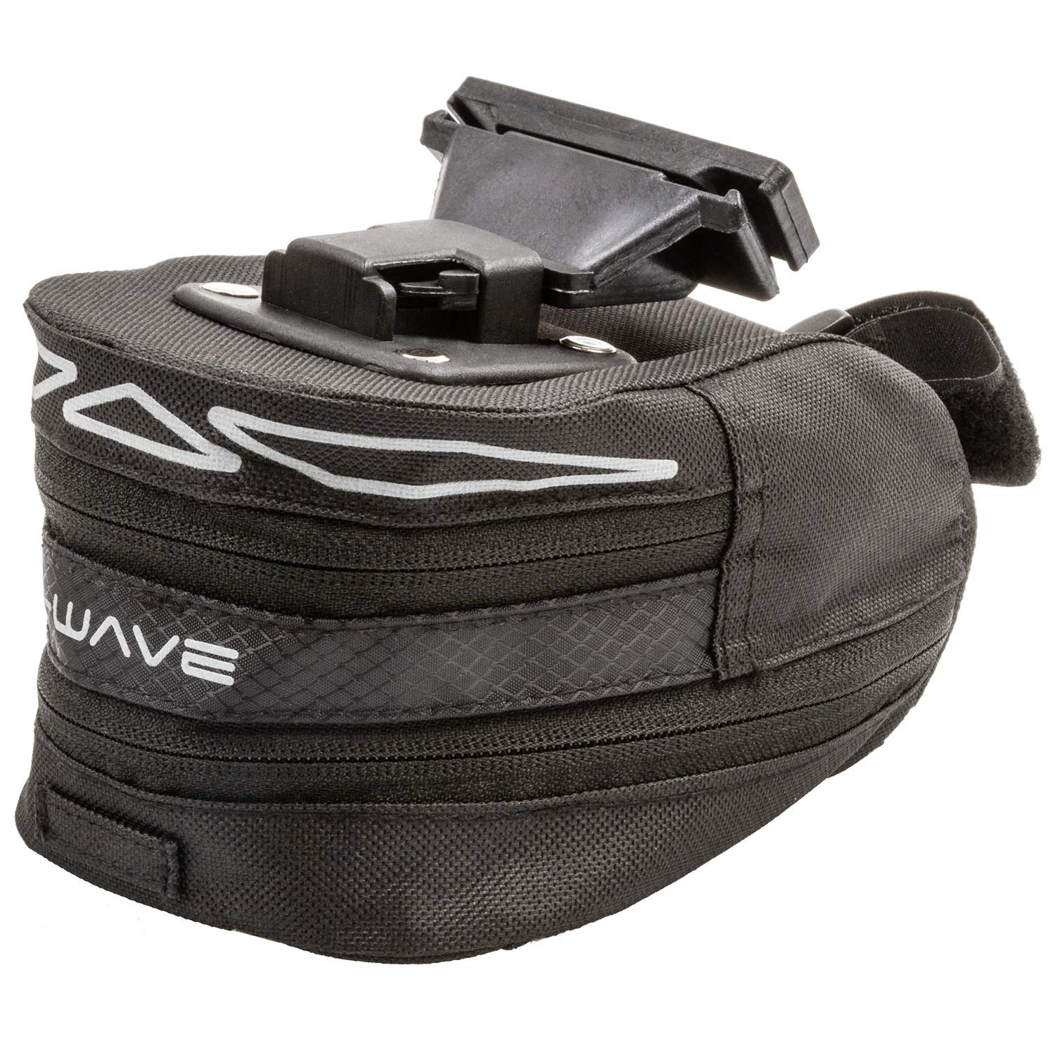 M-Wave Clip-on Wedge Bicycle Bag - Black, 20 cm — image 1