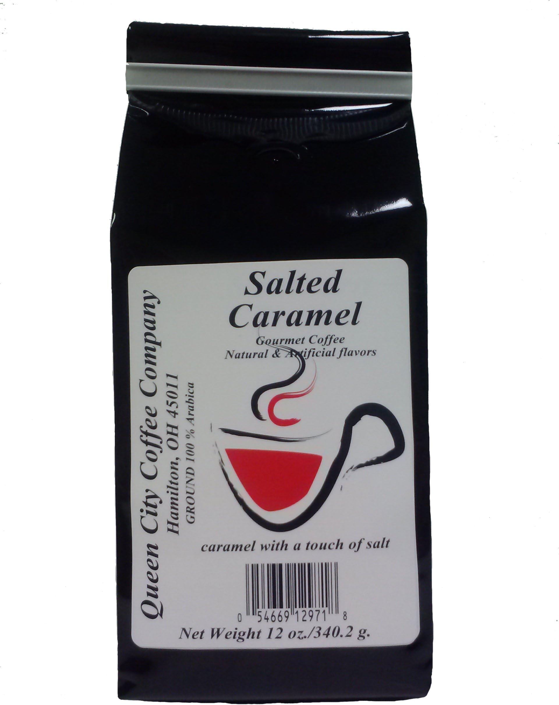 Queen City Salted Caramel Coffee, 12 ounce