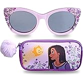 Disney Wish Girls Sunglasses and Glasses Case for Kids | Toddler Sunglasses for Girls Eyewear and Case