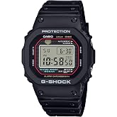Casio G-Shock Digital 5000 Series Black Resin Watch 42.3mm - DW5000R-1A