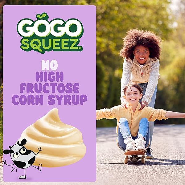 GOGO SQUEEZ PUDDINGZ VARIETY PACK, ON-THE-GO CHOCOLATE AND VANILLA PUDDING SNACK, 3 OZ. POUCHES (PACK OF 20), BPA FREE POUCHES