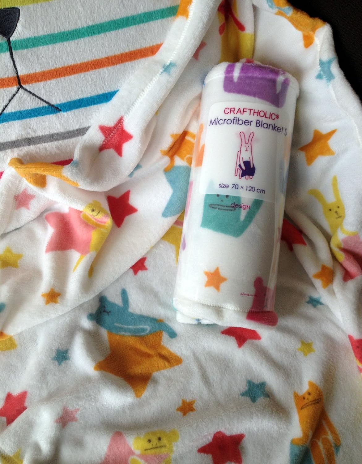 即納 最大半額 Craftholicソフトブルー星baby Blanket ユニセックスnursery Cozy Blanket Forベビーカーとベビーベッド 幼児用ベッド 27 5 X 47 100 ポリエステル Bnny 人気ブランド Transpharmsite Com