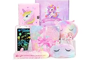 Jenria Unicorn Gifts for Girls - Christmas Birthday Gifts for Girls Age 3 4 5 6 7 8 Years Old Girl Birthday Gift Ideas, Girl 