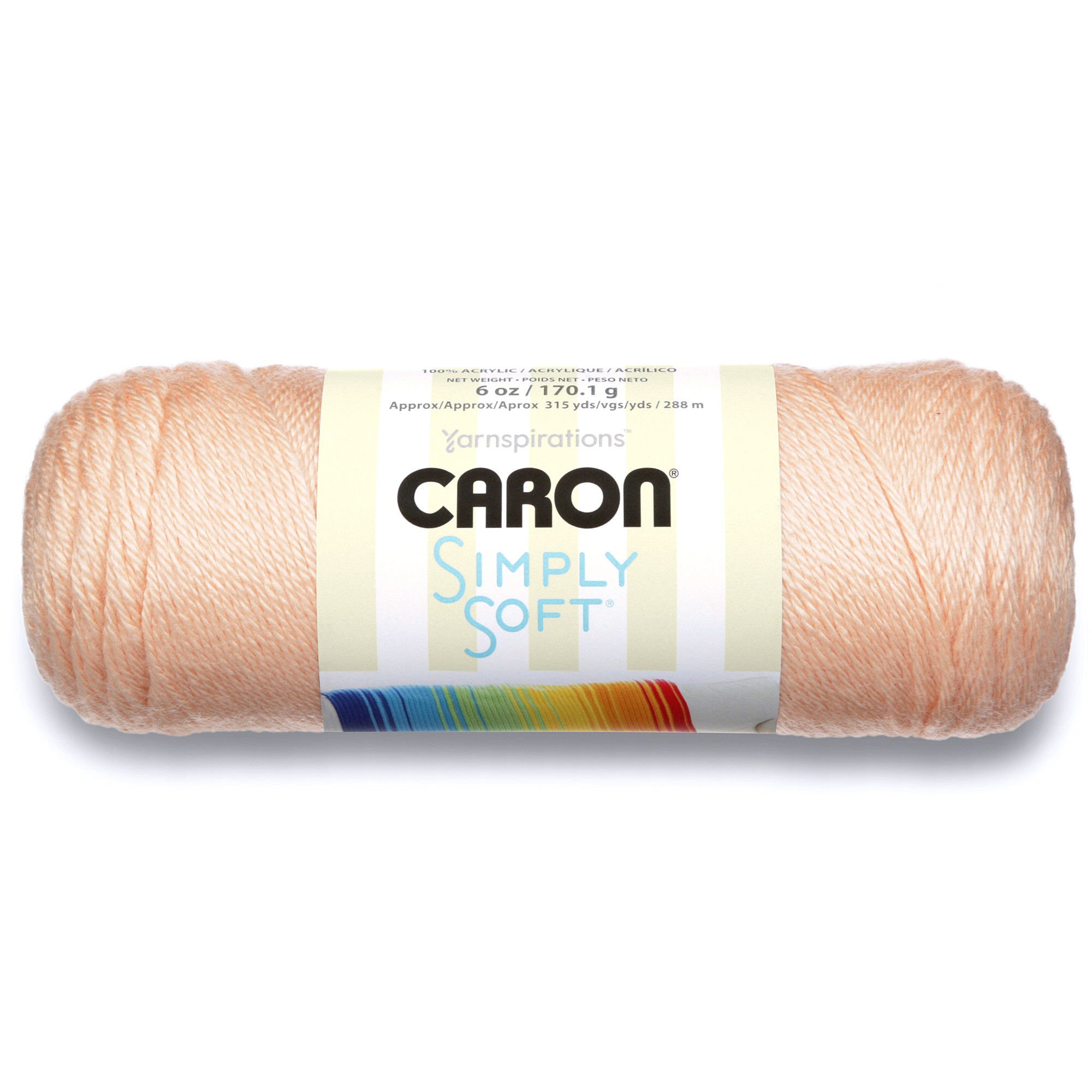 CARON SIMPLY SOFT- 170G- LIGHT COUNTRY PEACH โ image 1