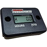 RacingPowerSports Digital Hour Meter Motorcycle ATV Snowmobile Marine Dirt Bike (Black)