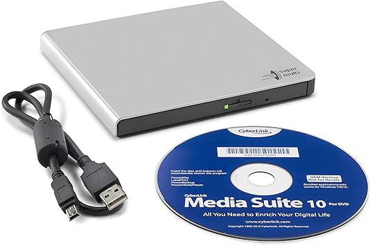 Lg Gp57Es40 Slim Usb Externa De Dvd Quemador De Plata: Lg: Amazon.es: Informática