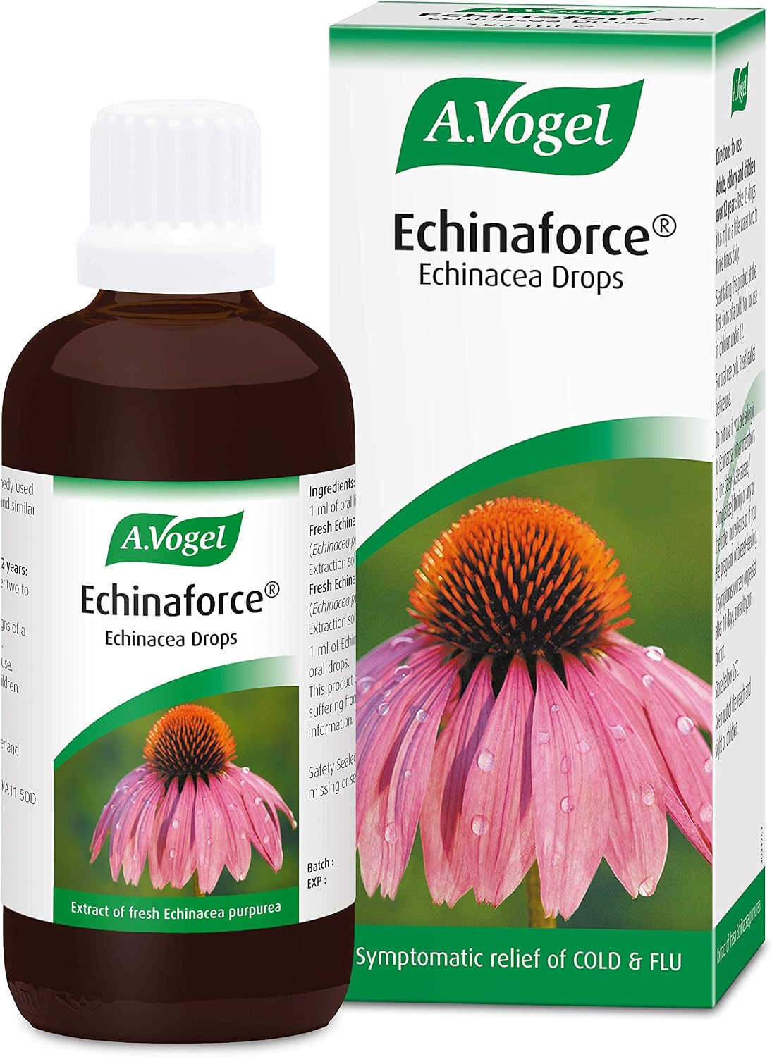 A.Vogel Echinaforce Echinacea Drops, 100 ml (Pack of 1)