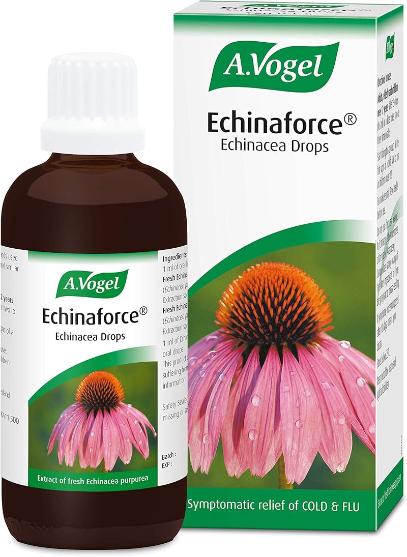 A.Vogel Echinaforce Echinacea Drops 100 ml - Supports Immune System