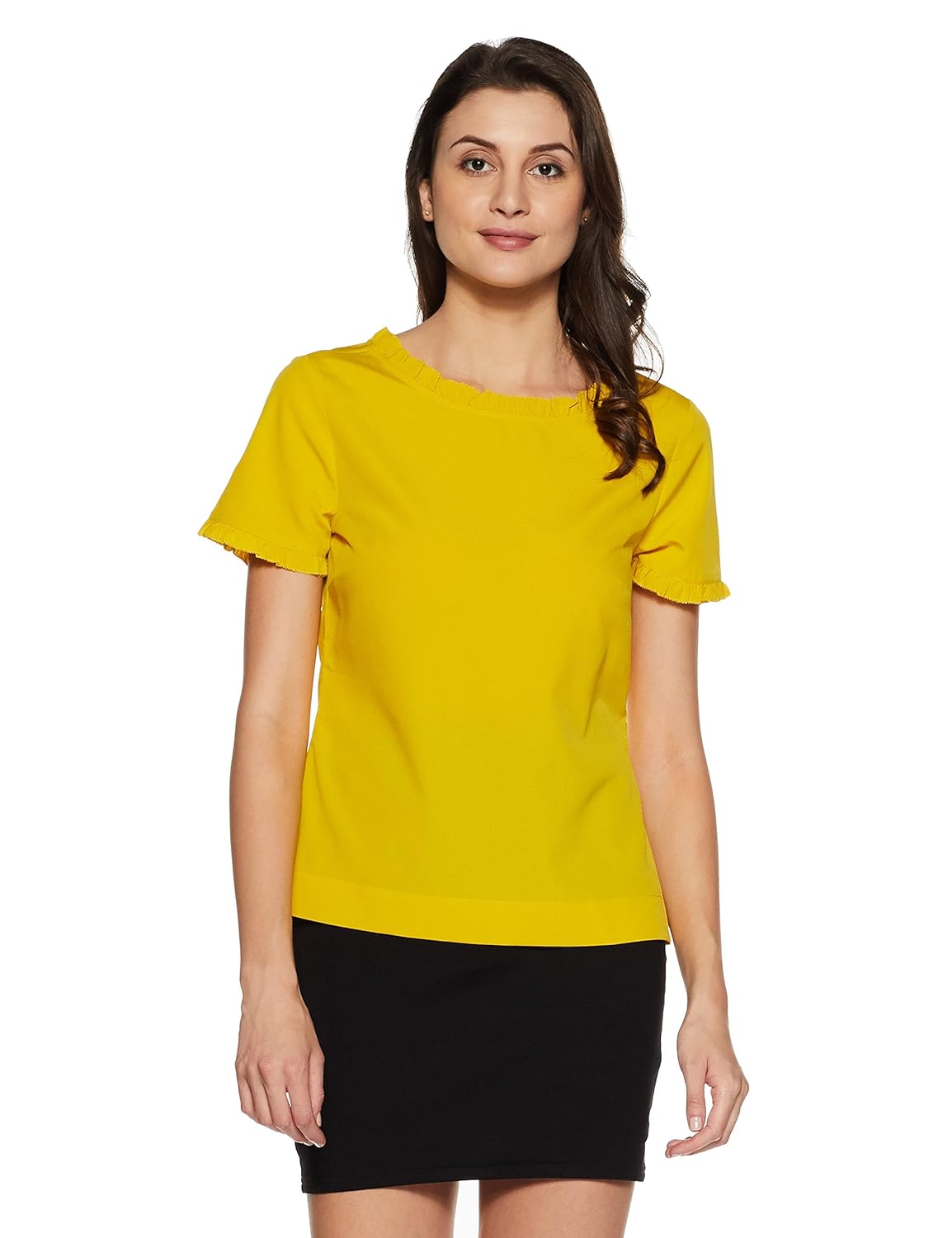 marks & spencer women's plain regular fit t-shirt