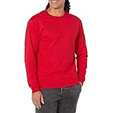 Hanes Mens Hanes Men's Beefy Heavyweight Long Sleeve T-Shirt