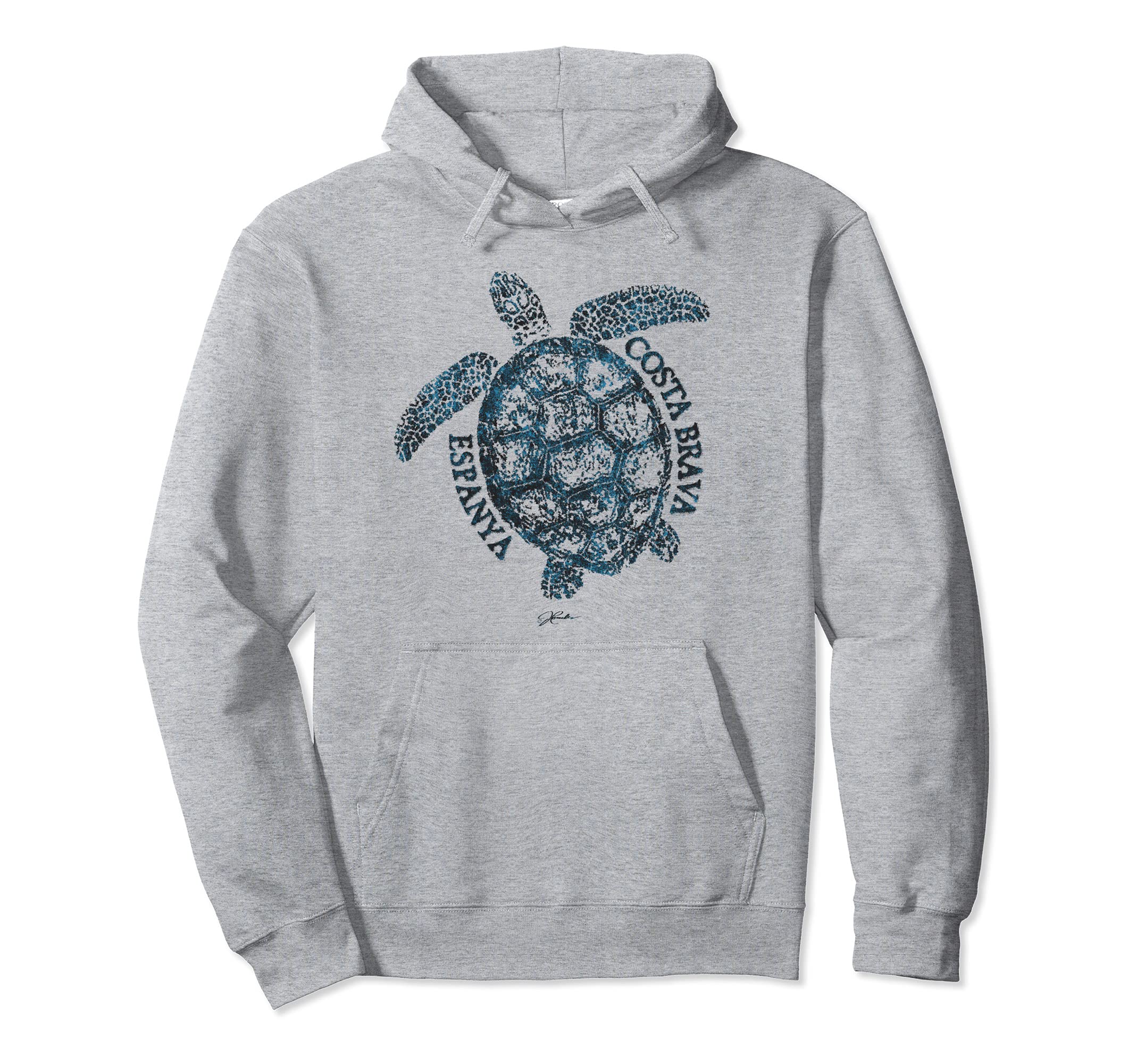 JCombs: Costa Brava, Catalonia, Spain, Sea Turtle Pullover Hoodie