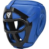RDX Boxing Headgear MMA Muay Thai, Removable Face Grill, Head Gear for Sparring Grappling Martial Arts Kickboxing Taekwondo Karate BJJ Training