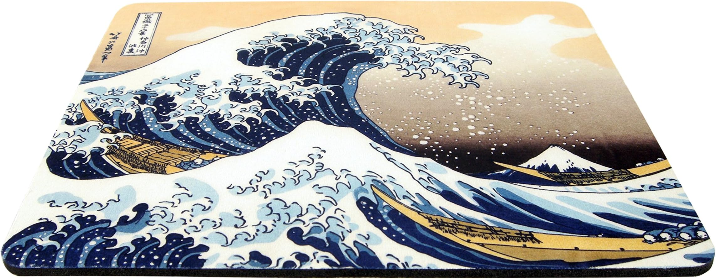 Nextation Famous Paintings Series Gaming Mouse Pad, Ultra Thick Silky Smooth 11.8 x 9.8 x 0.2 inches Medium Size (The Great Wave Off Kanagawa)