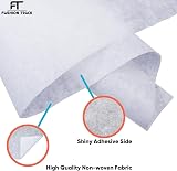 FT Fashion Track Iron On Fusible Interfacing 90 cm Medium Weight White view 6