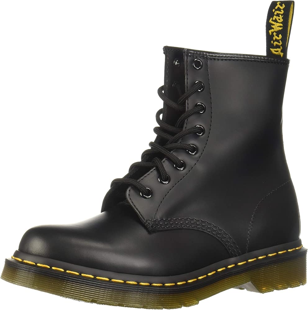 dr martens 1460 w black smooth
