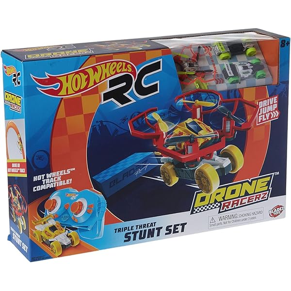 hot wheels triple threat stunt set