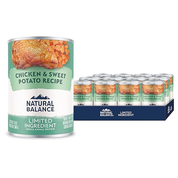 NATURAL BALANCE LIMITED INGREDIENT ADULT GRAIN-FREE WET CANNED...
