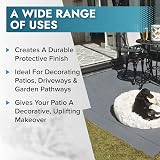 Polar Patio Paint Black 5 Litre Outdoor Floor Paint Polyurethane Binder view 5