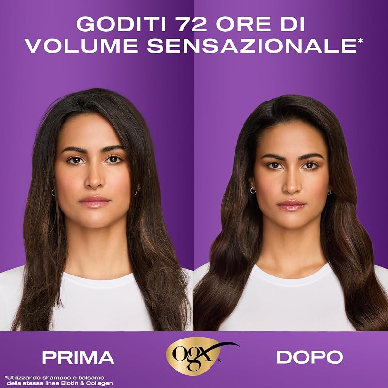 Thick & Full + Biotin & Collagen Shampoo Volumizzante Capelli, 385 ml