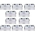 Yield Lab 7 Inch Propagation Dome - 100 Pack Humidity Vented Domes – Plant Growing Dome for Seedling, Germination, Soil & Hydroponic Horticulture