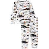 The Children's Place Family Matching Halloween and Holiday Pajama Sets, Cotton